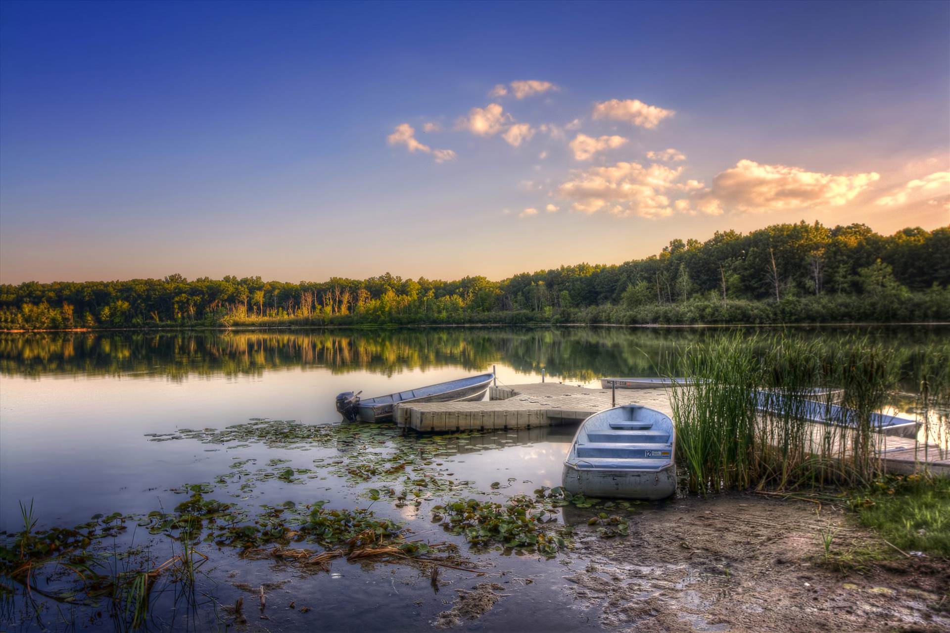 Lake View Row Boat.jpg -  by jennyellenphotography